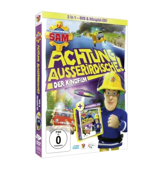 Feuerwehrmann Sam - Achtung Ausserirdische (Kinofilm) (+ CD Hörspiel)