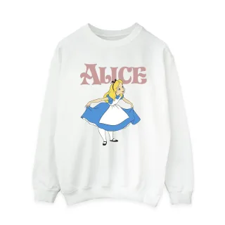 Disney - Sweat ALICE IN WONDERLAND TAKE A BOW - Femme (Blanc)