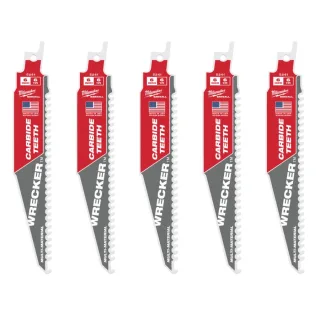 Milwaukee - Säbelsägeblatt 150x6 mm WRECKER HM (5) - 48005541