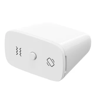 ZD100 Tuya Zigbe 3-in-1 Smart Sensor Vibration/Tilt/Drop Alarm IP67 Waterproof for Home Security Real Time APP Alerts Al