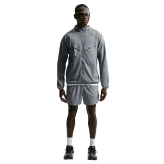 Nike - "Stride" Kapuzenjacke für Herren, Leicht (Rauch-Grau)