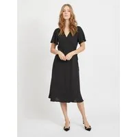 Vila Midikleid Lovie (1-tlg) Wickel-Design