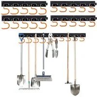relaxdays Gartengerätehalter Wand, (20-tlg., 20 Haken)