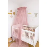 Baby Fancyroom Betthimmel Baby Fancyroom Betthimmel für Babybett Gitterbett 300x180cm Tüll, Handgefertigt, aus feinem Premium Tüll