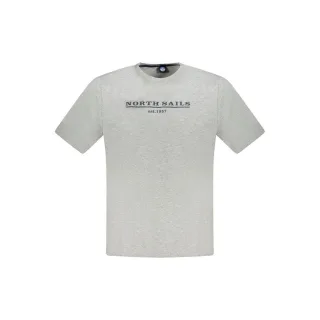 North Sails Grigio Baumwolle Herren T-Shirt