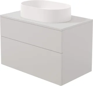 Neuesbad Set: Waschbecken Unterschrank NB1DESDIKB811 + Serie 600 Waschbecken NB1DECQSAU6S1 NB1DESDKB8SAU6S1