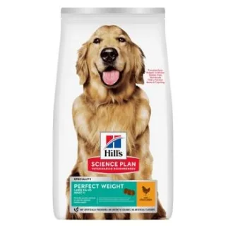 Hill's Hill’s Science Plan Trockenfutter Hund, Perfect Weight, Large Breed Adult, mit Huhn 2x12 kg