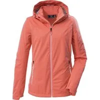 Killtec Softshelljacke KOS 69 WMN SFTSHLL JCKT Winddichte, wasserabweisende Damenjacke mit abnehmbarer Kapuze
