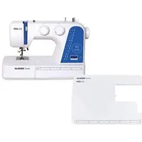 GLAESER home Nähmaschine Nähmaschine easy GLAESER® home mia 300 inkl. Anschiebetisch, 24 Programme