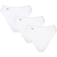 sloggi Tai-Slip Basic+ (3er Pack) elastischer Bund, weiche Nähte, Baumwollmischung, atmungsaktiv