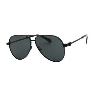 Off White - "Ruston L" Verspiegelt-Sonnenbrille für Herren/Damen Unisex, Metall (Schwarz)