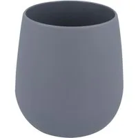 PARSA Beauty Zahnputzbecher Essential Zahnputzbecher Pure in Grau, Minimalistisches Design & Viels