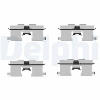 Delphi Zubeh?r f?r Bremsbel?ge hinten Chevrolet Lacetti Nubira Daewoo Lacetti Nubira
