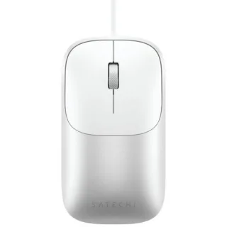 Satechi Slim LX Wired Mouse Silver