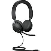Evolve2 40 SE, Headset schwarz, Stereo, USB-C, UC