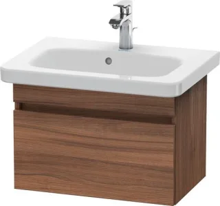 Duravit DuraStyle Waschtischunterbau wandhängend Nussbaum Matt 580x368x398 mm - DS637907979 DS637907979