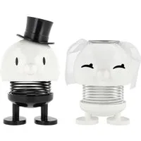 HOPTIMIST Dekofigur Bride & Groom White 8,5cm