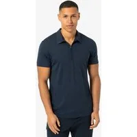SUPER.NATURAL Poloshirt für Herren, Merino ZIP POLO casual, lightweight, atmungsaktiv