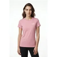 PUMA T-Shirt ESS SMALL NO 1 LOGO TEE S Kurzarm, aus Baumwolle, mit Rundhalsausschnitt
