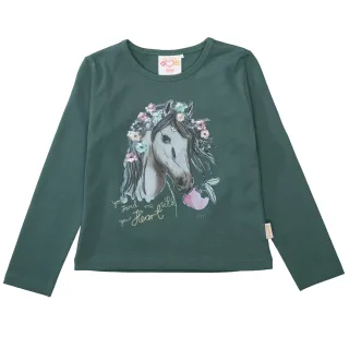 JETTE by STACCATO - Shirt pine green - Gr. - 122