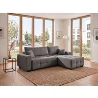 OTTO home Ecksofa Bella Couch L-Form, B: 234 cm - OTTO. Verlässliche Qualität., optional Schlaffunktion & Bettkasten, mit Zierkissen