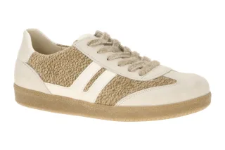 Gabor 6011.01.011 Classic Sneaker Hellgrau/Beige/Sand La.wool