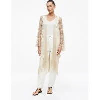 s.Oliver Poncho Tuch Eleganter Poncho mit Glitzergarn