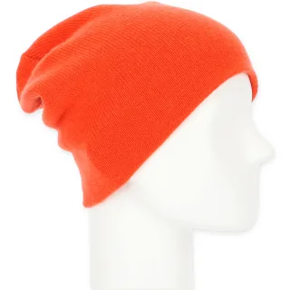 Halsüberkopf Accessoires - Strickmütze Wolle/Kaschmir koralle - Gr. - OS