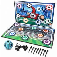 Fyrove Spielball Kinder Fußball, Indoor & Outdoor Fußballspiel Spielzeug (Set, 1-St., Indoor/Outdoor, sicher im Garten/Strand, ab 3 Jahren,  fussball spiel), Sportausrüstung Ballspiele Indoorspielzeug Trainingshilfe