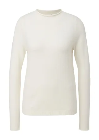 qs - Strickpullover beige - Gr. - S