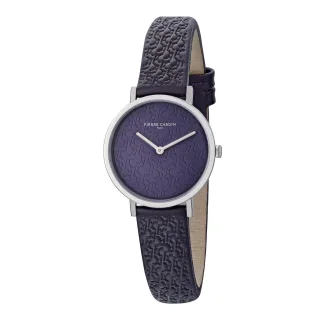 Pierre Cardin Belleville Pc Monogram Violett Damen Armbanduhr CBV.1507