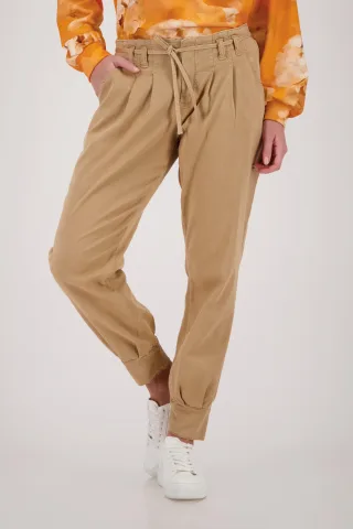 monari - Jogger mit Bindeband biscotti - Gr. - 44