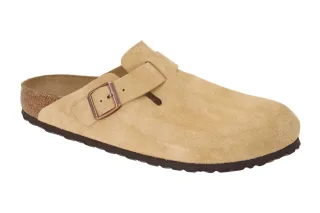 Birkenstock 1026164 Boston_BS Herren Pantolette Beige Latte Cream Anatomisch ...