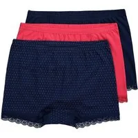 Ulla Popken Panty Pantys 3er-Pack Spitze Punkte