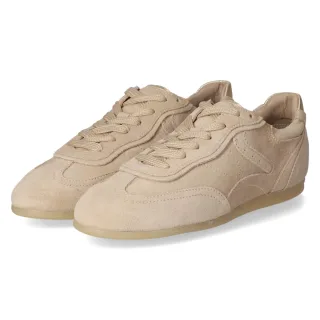 Fräulein Frida Low Sneaker VITA - Gr. 37 - Beige - Rauleder