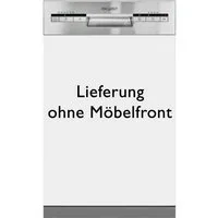 exquisit teilintegrierbarer Geschirrspüler EGSP1009-EB-030E, 9 Maßgedecke, Kompakt und ideal für kleine, schmale Nischen, kleine(Single)Haushalte