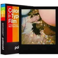 Polaroid Sofortbildfilm i-Type Color Film Black Frame 8x, 8