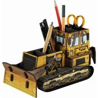 WERKHAUS® Aufbewahrungsbox Werkhaus - Stiftebox Raupe (WE2057) Stifte- Köcher Halter Baustelle