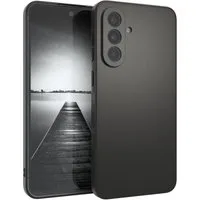 EAZY CASE Handyhülle Samsung Galaxy A56 5G Slimcover Clear & Solid 6,7 Zoll, schwarze Hülle Ultra Dünn Silikon Backcover TPU Telefonhülle Solid