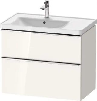 Duravit D-Neo Waschtischunterbau wandhängend Weiß Hochglanz 784x452x625 mm - DE4357010220000 DE4357010220000