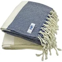 livessa Strandtuch Strandtuch - Saunatuch - Turkish Hamamtuch - Baumwolle Handtücher, Baumwolle, Größe 90x180 cm - 100% Baumwolle