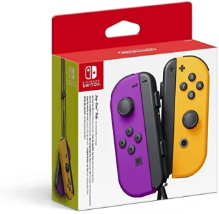 Nintendo Switch Joy-Con 2er-Set neon-lila/neon-orange