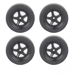 4PCS LDRC 1801 1802 1803 A86 A86P 1/18 RC Car Drift Tires Wheels Rims Vehicles Models Spare Parts LA0034 LA0046
