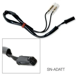 1 Paar Barracuda Adapterkabel für Barracuda Blinker z. B. SQ-LED B-LUX für Suzuki Modelle