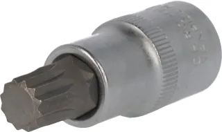 Brilliant Tools 1/2" Vielzahn-Bit-Stecknuss, 55 mm lang - BT022935