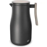 Alfi Isolierkanne STUDIO ALLURE, aus doppelwandigem Edelstahl, 1 l, (1-St), 12h heiß & 24h kalt, ergonomischer Griff, große Öffnung
