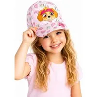 PAW PATROL Schirmmütze PAW PATROL Cap für Mädchen mit Klettverschluss Schirmmütze