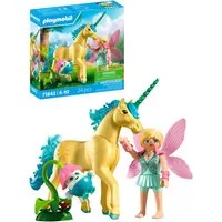 Playmobil® Sammeleinhorn, Sonnenscheinblüte mit Fee (71842), Princess Magic Konstruktions-Spielset, (24 St)