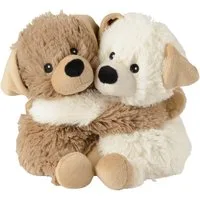 Warmies® Wärmekissen Warmies Wärmetier Kuschelfreunde Hunde Mikrowelle/Ofen, (Wärmekuscheltiere)