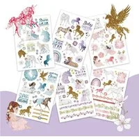PAPIERDRACHEN Kindertattoo Papierdrachen Hautfreundliche Metallic-Tattoos, Die Tattoos sind vegan und in Deutschland hergestellt und geprüft